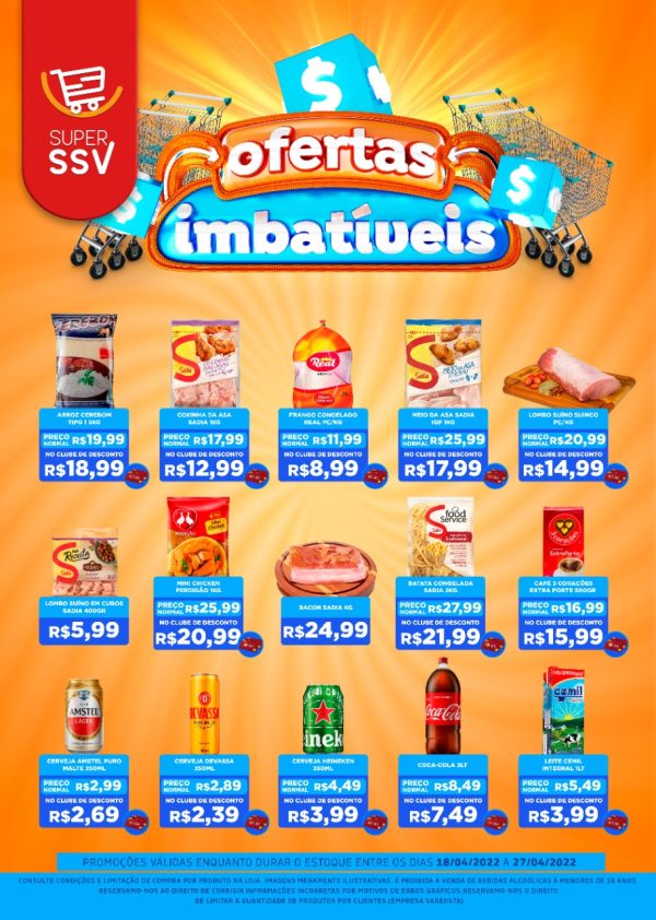 Final de Semana com OFERTAS IMBATÍVEIS é no Super Golff